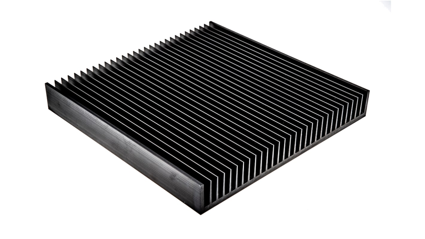 Heatsink, Universal Square Alu, 0.3K/W, 300 x 300 x 40mm