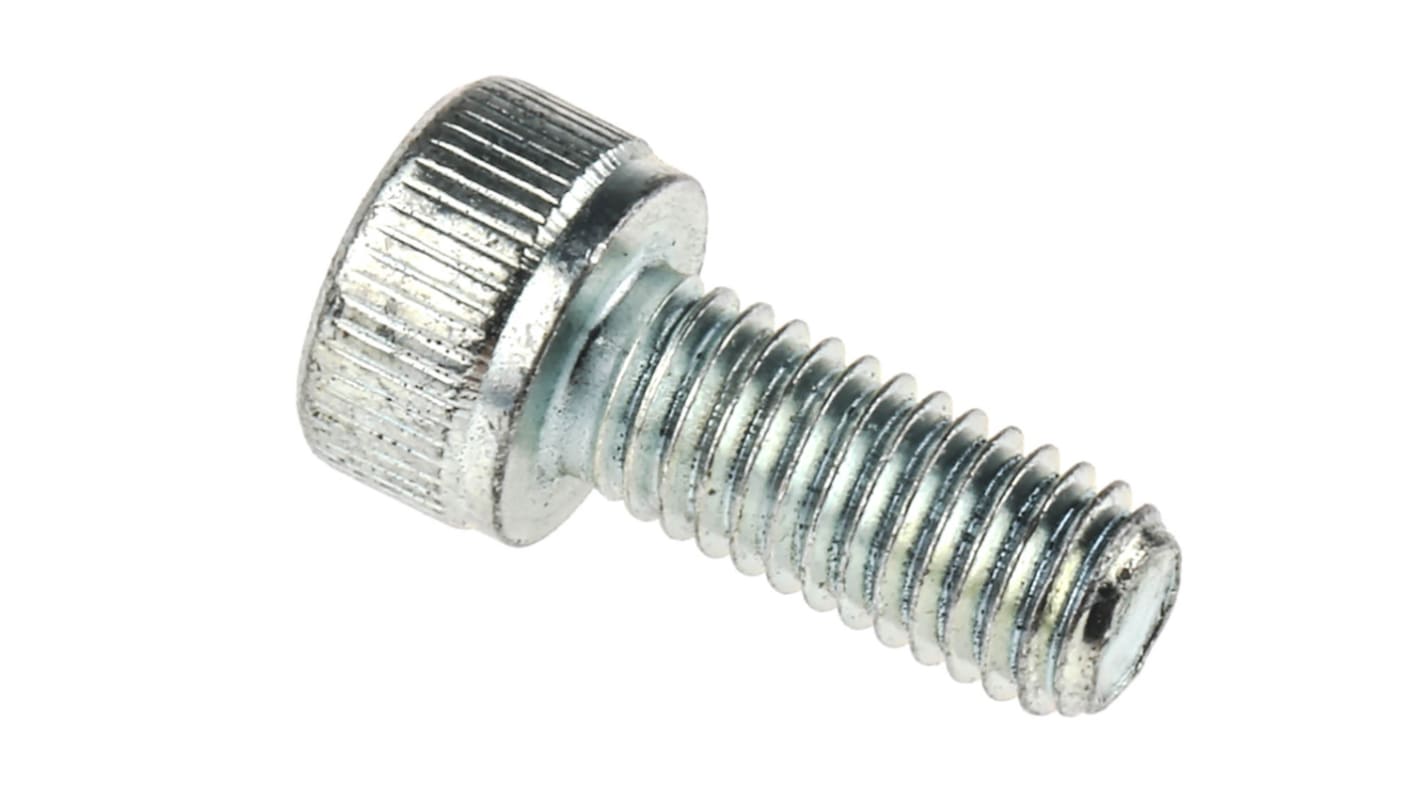 Śruba imbusowa M5 długość 12mm Nakrętka, gniazdo sześciokątne Stalowe RS PRO