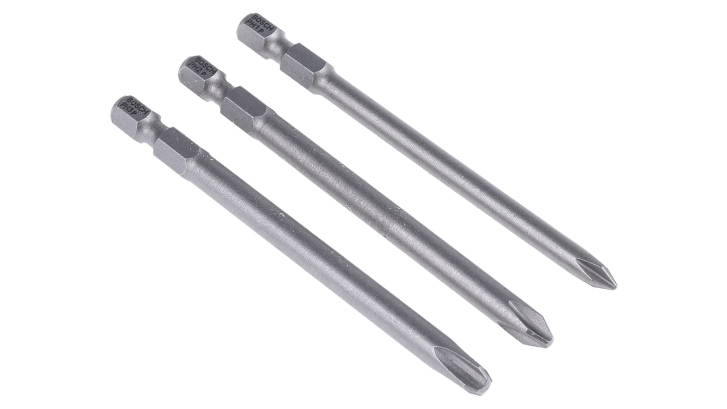 Bosch Driver Bit 3 Pieces, Phillips