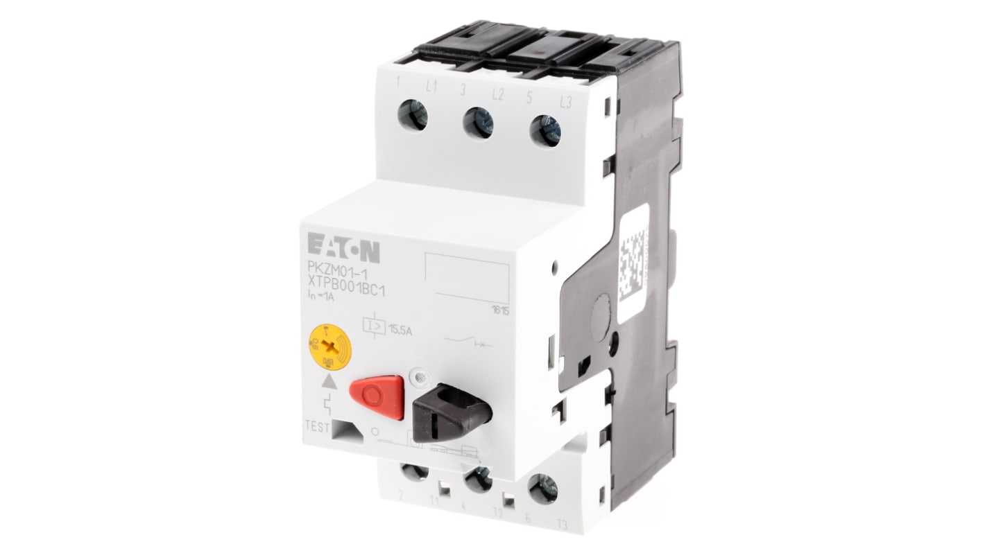 Eaton 0.63 → 1 A Motor Protection Circuit Breaker, 690 V ac