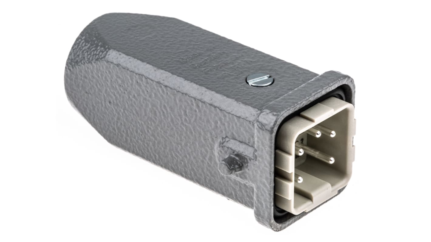 HARTING Connector Set, 4 + PE Way, 10A, Male, Han A, 230 → 400 V