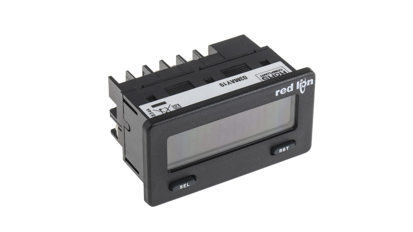 Red Lion Counter, 8 Digit, 20kHz, 9 → 28 V dc