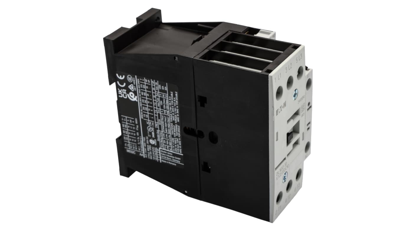 Eaton xStart Contactor, 24 V ac Coil, 3-Pole, 32 A, 15 kW, 3NO, 400 V ac