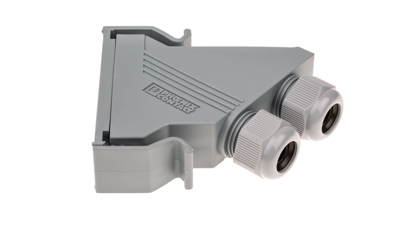 Phoenix Contact VS-25-SET-STD Series Polyamide 45 ° D Sub Backshell, 25 Way