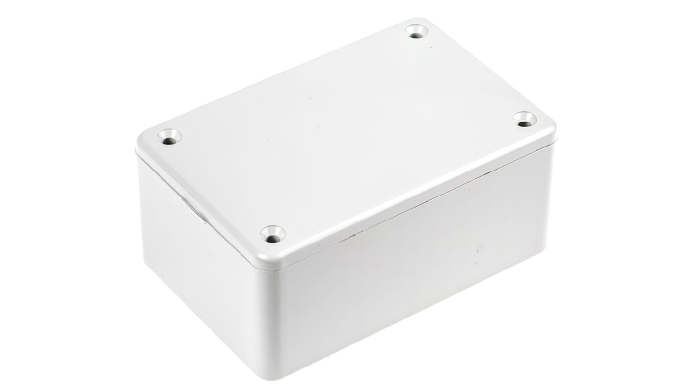 Hammond 1591 Series Grey Flame Retardant ABS Enclosure, IP54, Grey Lid, 85 x 56 x 39mm