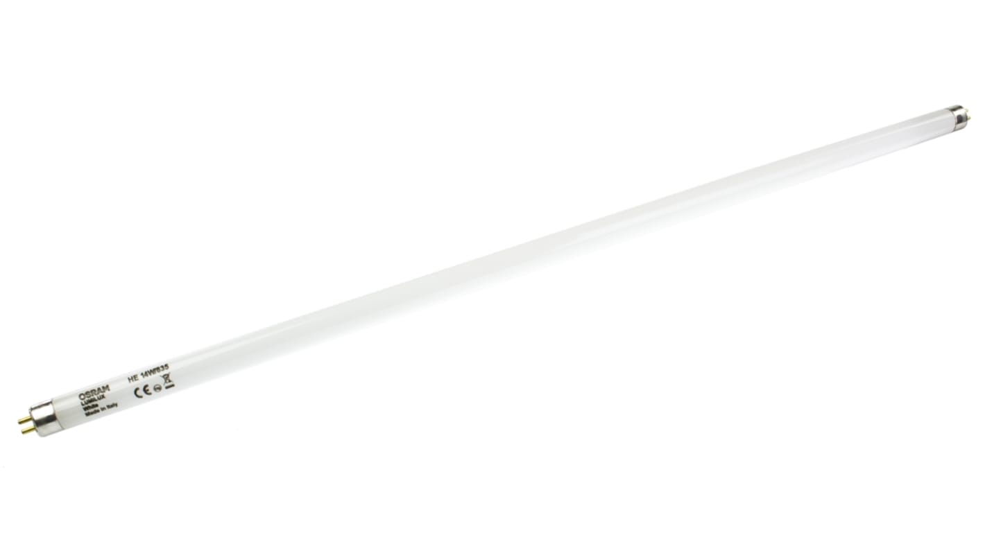 Osram Leuchtstoffröhre, T5, 14 W, 1200 lm, 550mm, 3500K, Weiß, G5