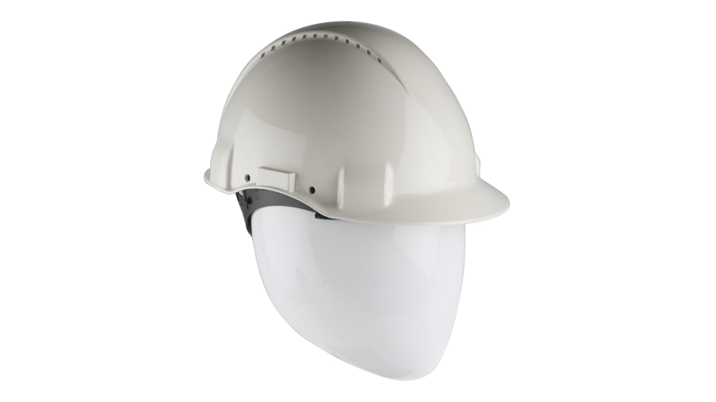 3M PELTOR G3000 White Safety Helmet Adjustable Ventilated