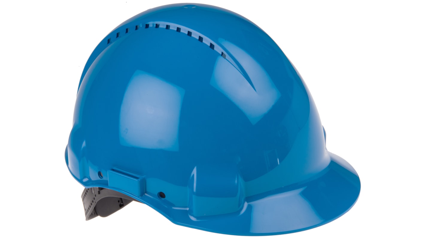 3M PELTOR G3000 Blue Safety Helmet , Adjustable, Ventilated