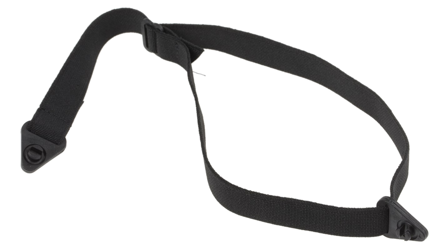 Sottogola per casco di protezione 3M PELTOR Nero 4949814, 4949808, 4949791 in Elastico, Plastica, Nastro
