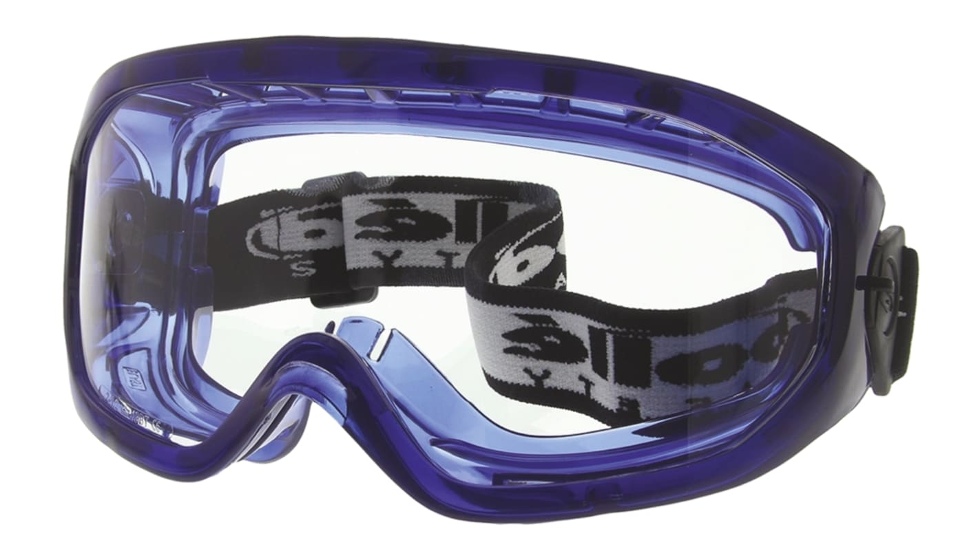 Bolle Blast, Scratch Resistant Anti-Mist Safety Goggles with Clear Lenses