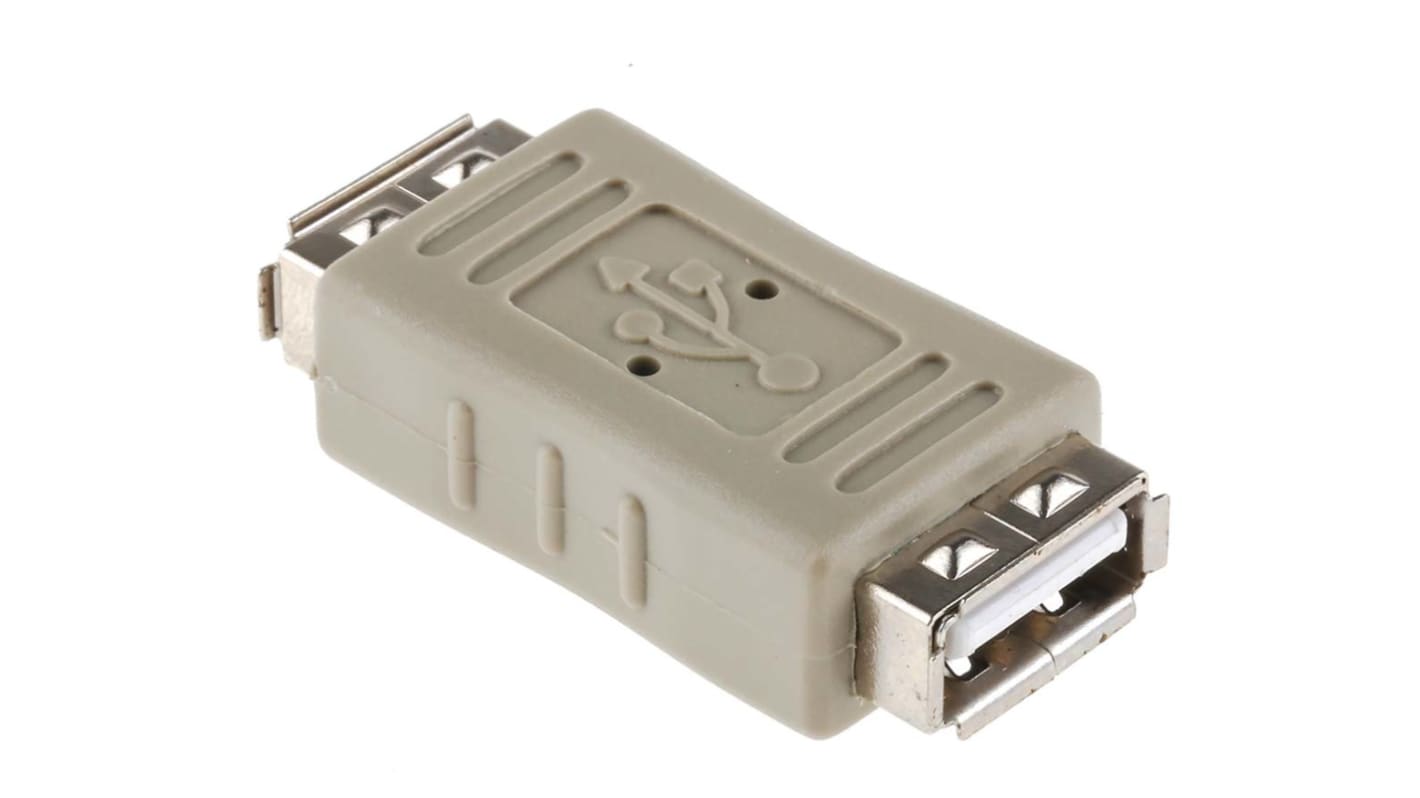 Adaptador RS PRO, Conector A USB A, Conector B USB A