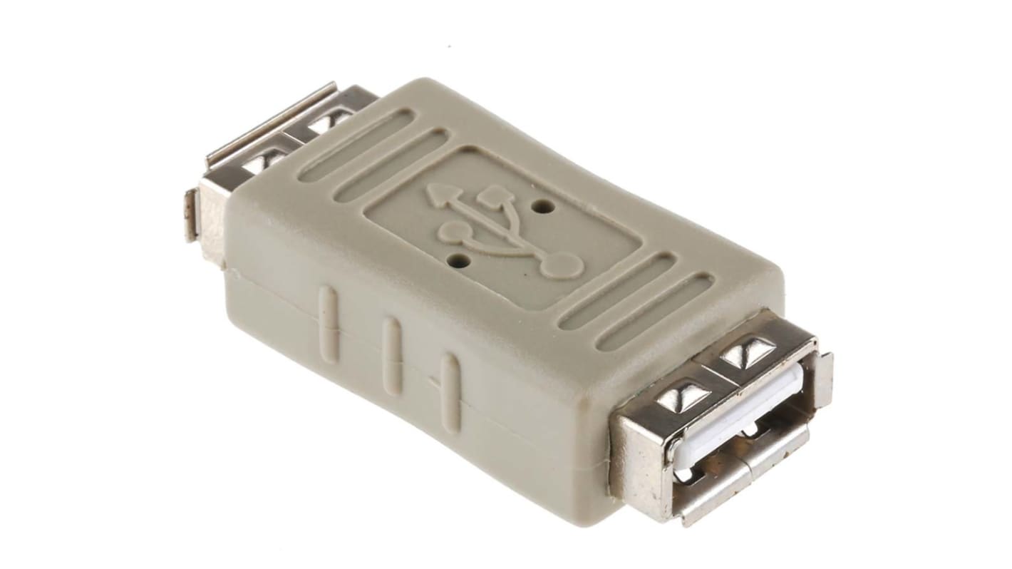 RS PRO USB A Female to USB A Female Adapter
