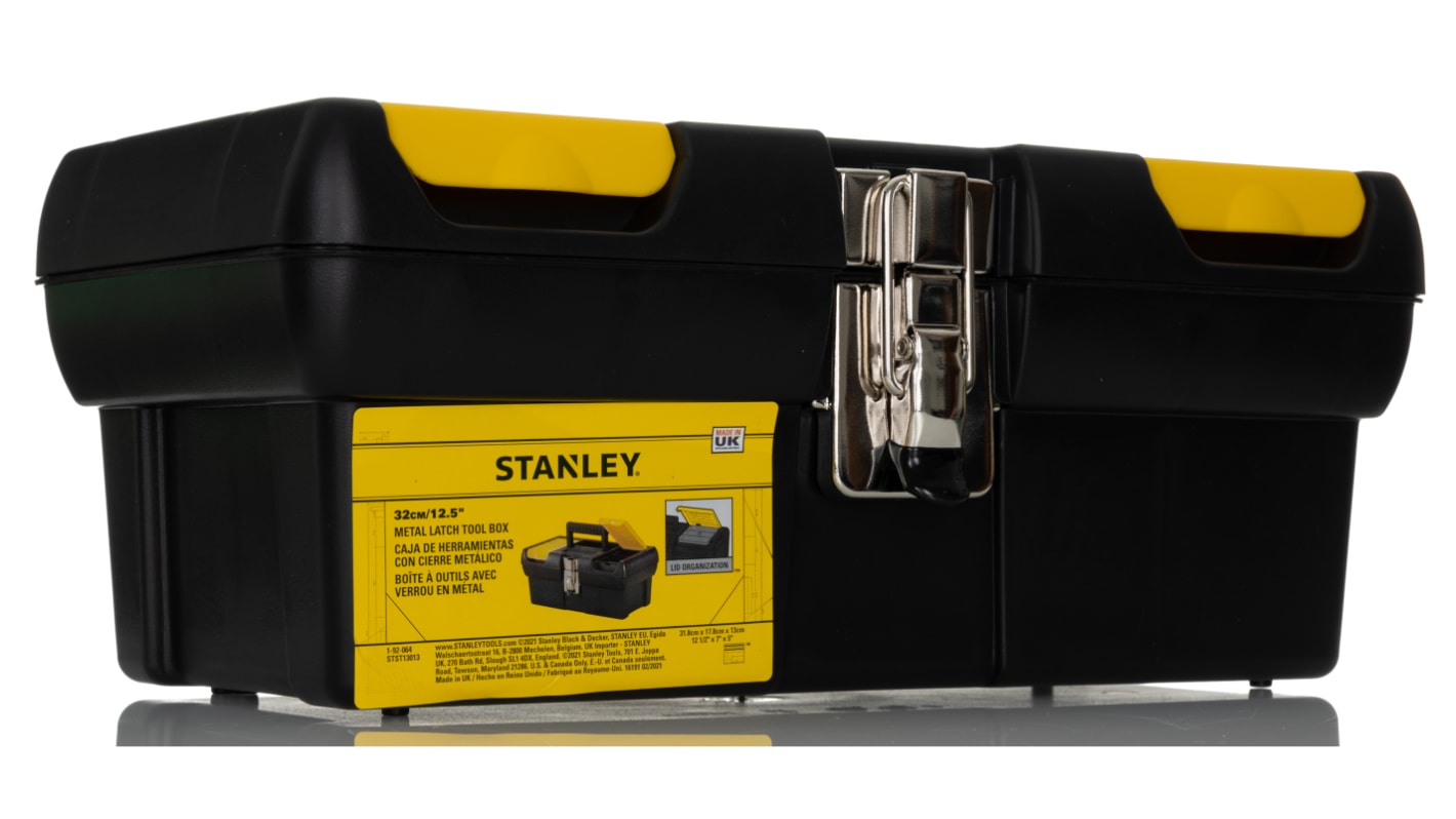 Stanley 2000 Series Plastic Tool Box, 318 x 178 x 130mm