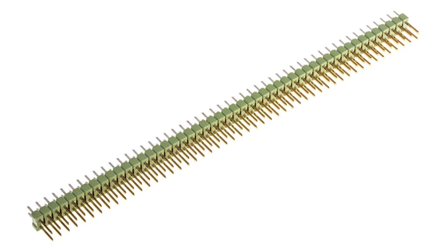 Złącze szpilkowe 100-pinowe raster: 2.54mm 2-rzędowe TE Connectivity Przewlekany 3.0A
