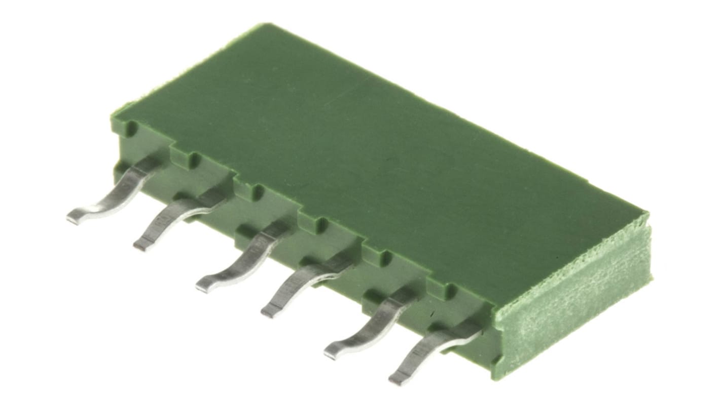 Gniazdo PCB 6 -pinowe raster: 2.54mm Listwa gniazdowa Proste Przewlekany