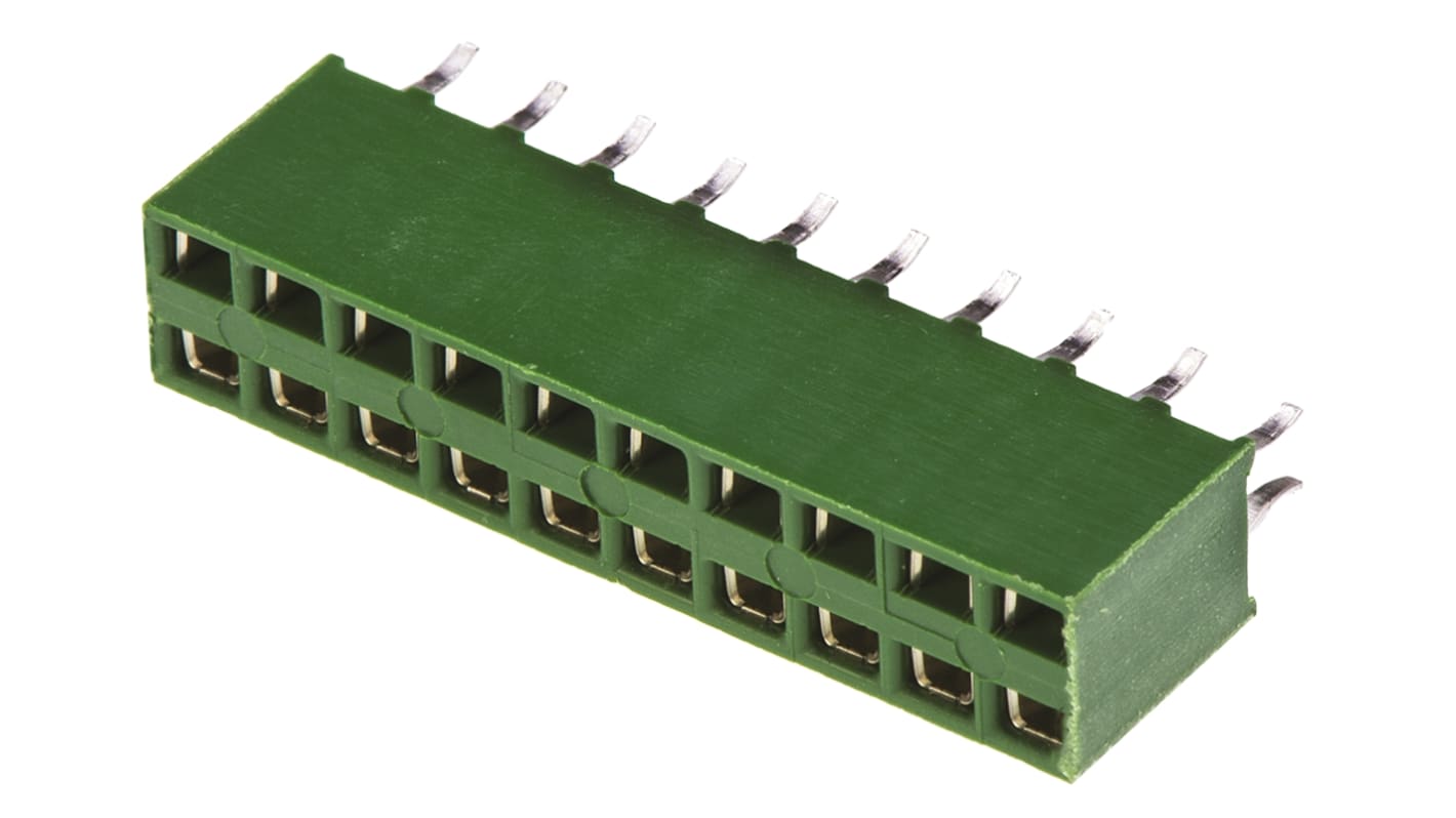 Gniazdo PCB 20 -pinowe 2 -rzędowe raster: 2.54mm Listwa gniazdowa Proste Przewlekany