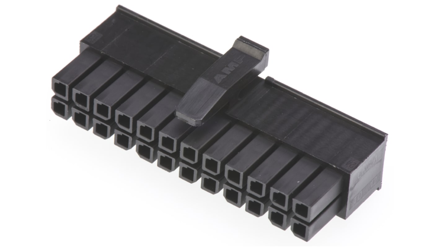 Corpo connettore automotive TE Connectivity Femmina, 24 vie, 2 file, passo 3mm