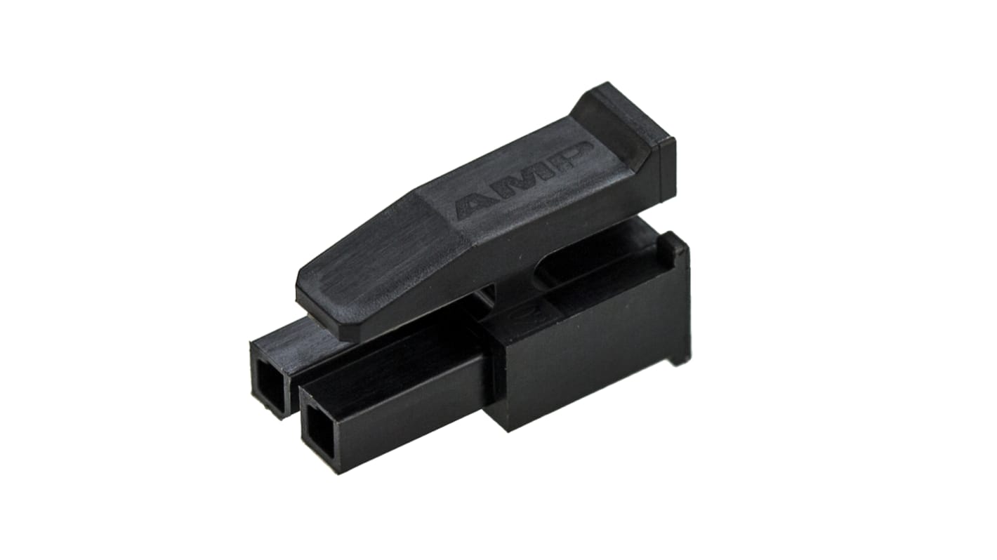 TE Connectivity, Micro MATE-N-LOK Female Connector Housing, 3mm Pitch, 2 Way, 1 Row