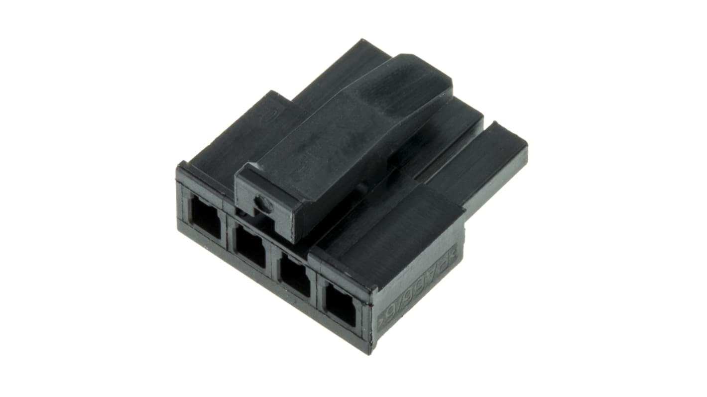 TE Connectivity, Micro MATE-N-LOK Female Connector Housing, 3mm Pitch, 4 Way, 1 Row