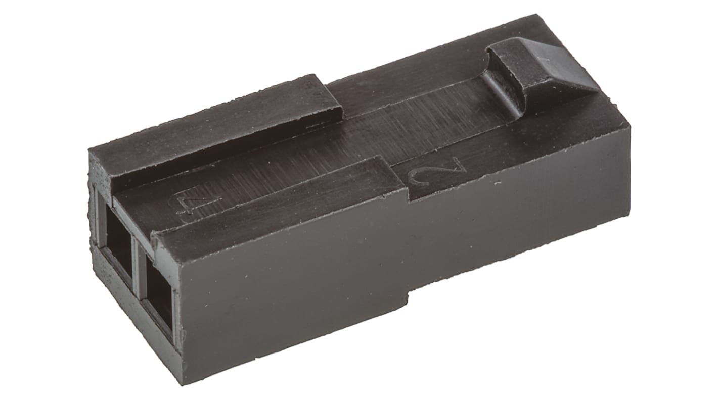 TE Connectivity, Micro MATE-N-LOK Male Connector Housing, 3mm Pitch, 2 Way, 1 Row