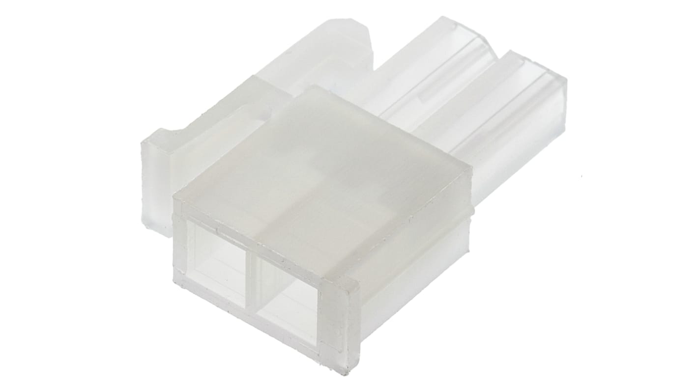 TE Connectivity, VAL-U-LOK Female Connector Housing, 4.2mm Pitch, 2 Way, 2 Row