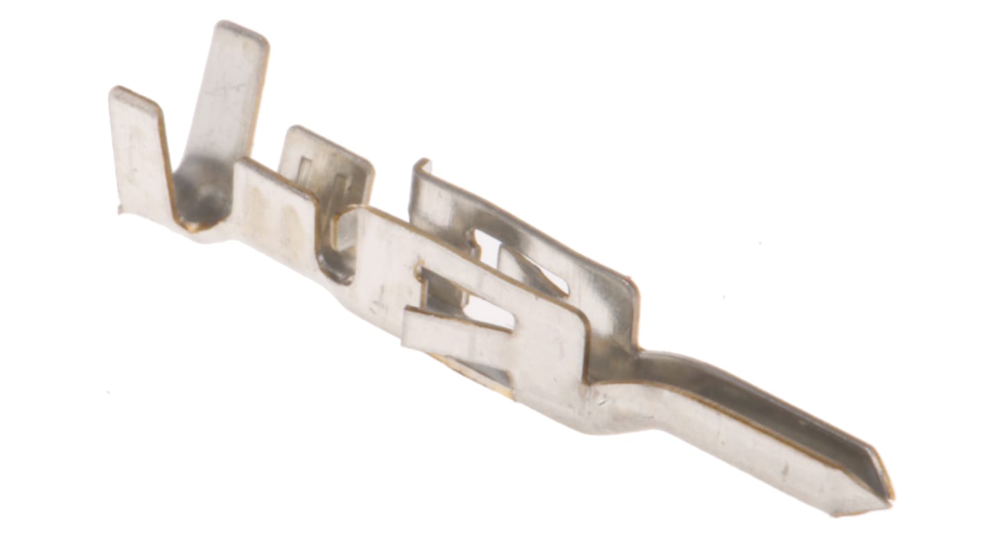 TE Connectivity VAL-U-LOK Series Male Crimp Terminal, 26AWG Min, 22AWG Max