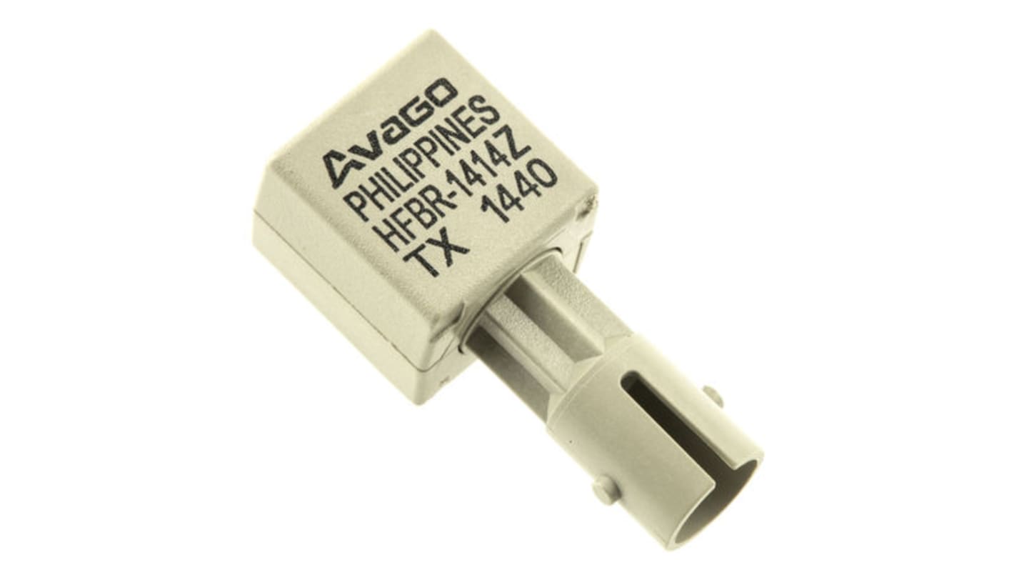 Broadcom 160MBd光纤发射器, 通孔圆形连接器