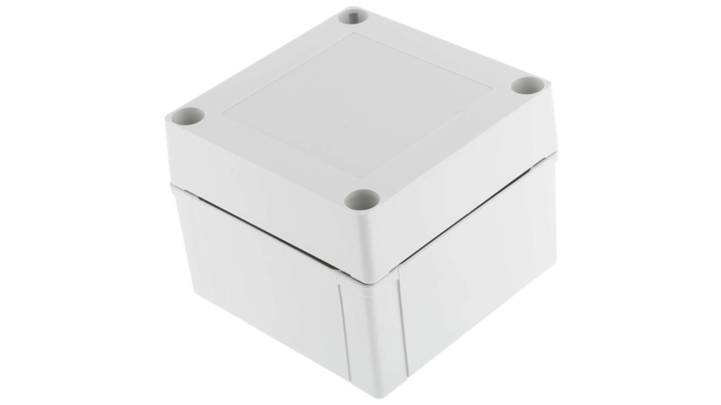 Fibox Grey ABS Enclosure, IP66, IP67, 100 x 100 x 75mm