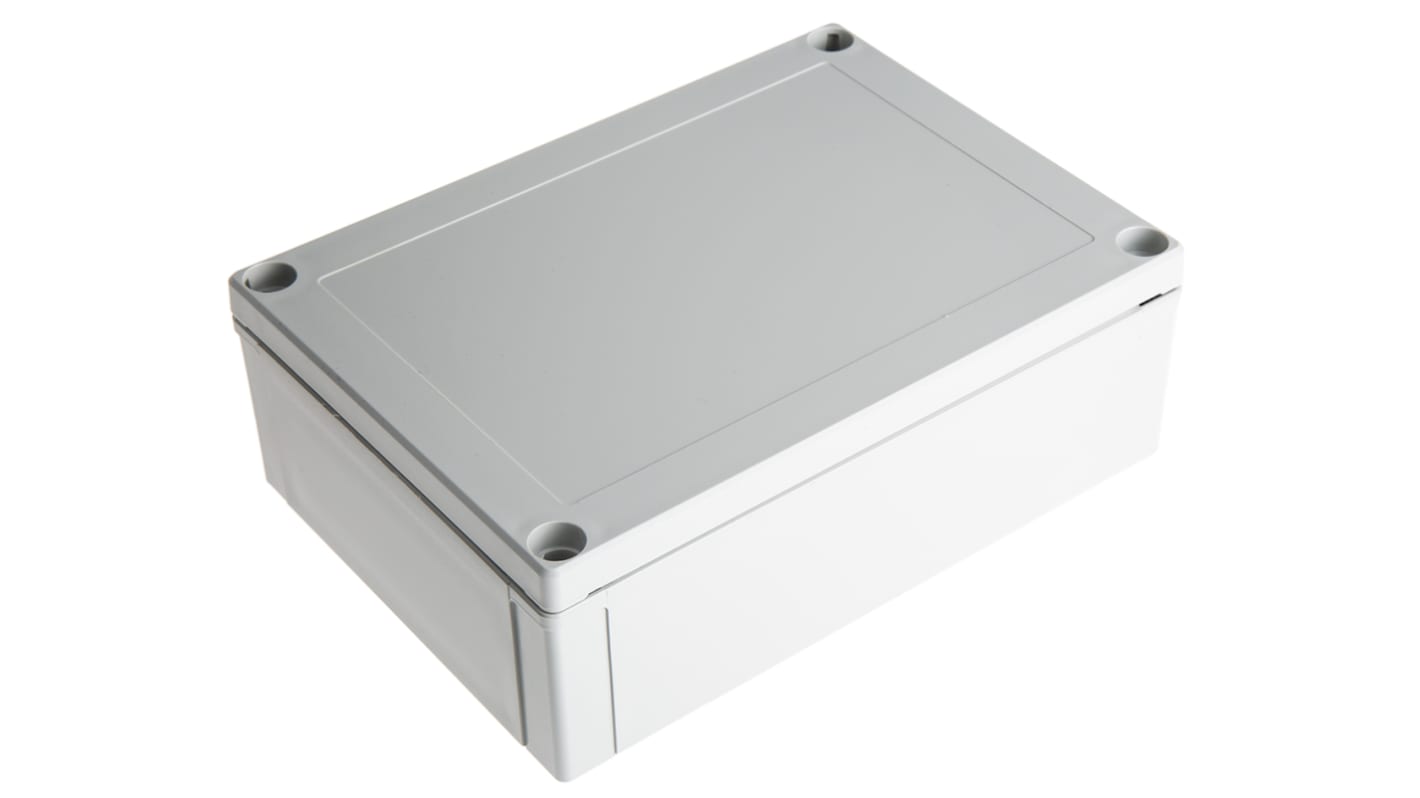 Fibox Grey ABS Enclosure, IP66, IP67, 180 x 130 x 60mm