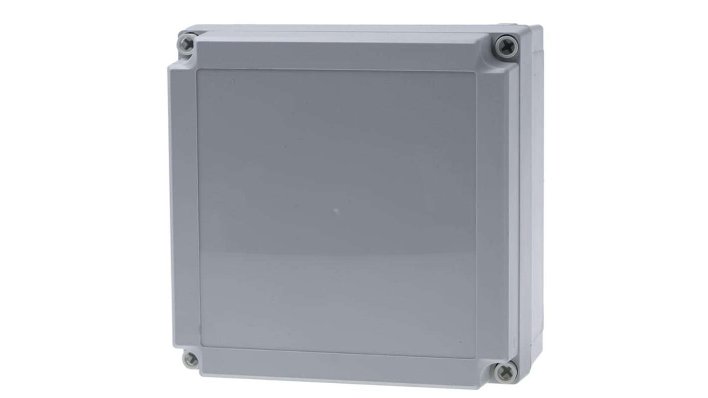Fibox Grey ABS Enclosure, IP66, IP67, 180 x 180 x 100mm