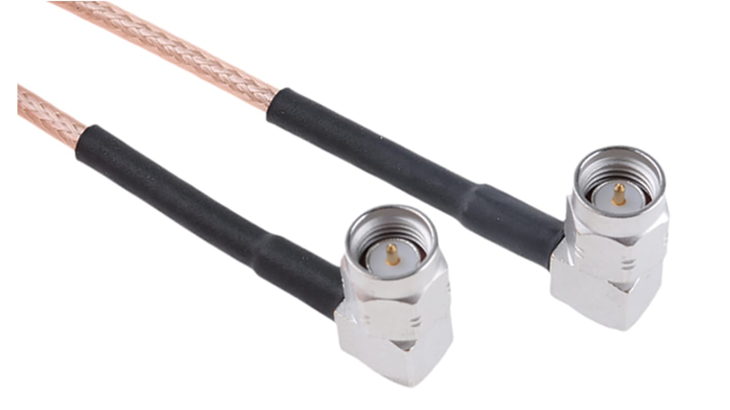 Cavo coassiale Radiall RG316, SMA / SMA, L. 1m, 50 Ω, col. Marrone