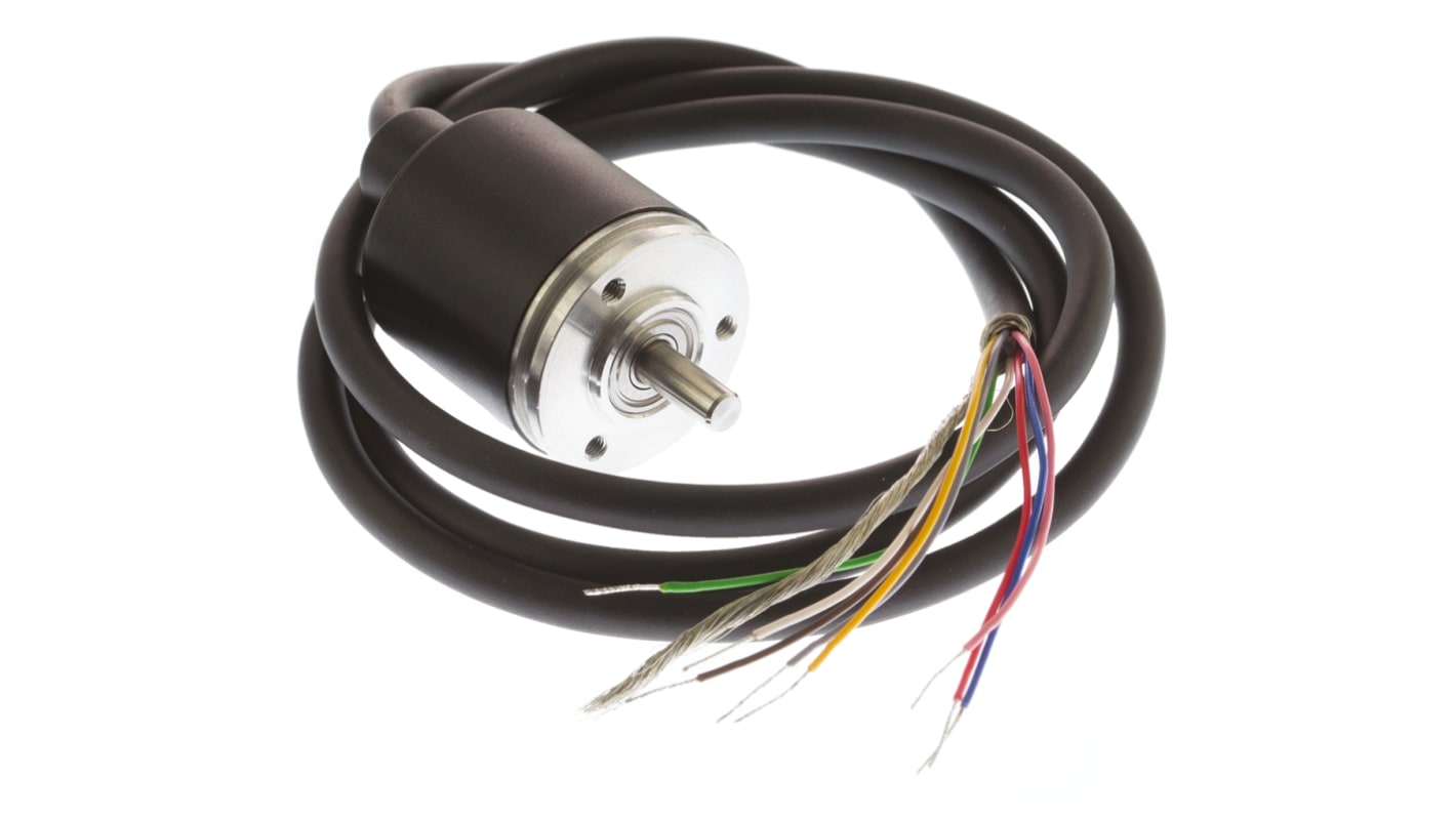 Baumer インクリメンタルエンコーダ 500 オプティカル 軸径：5mm, BDK 16.05A500-5-4