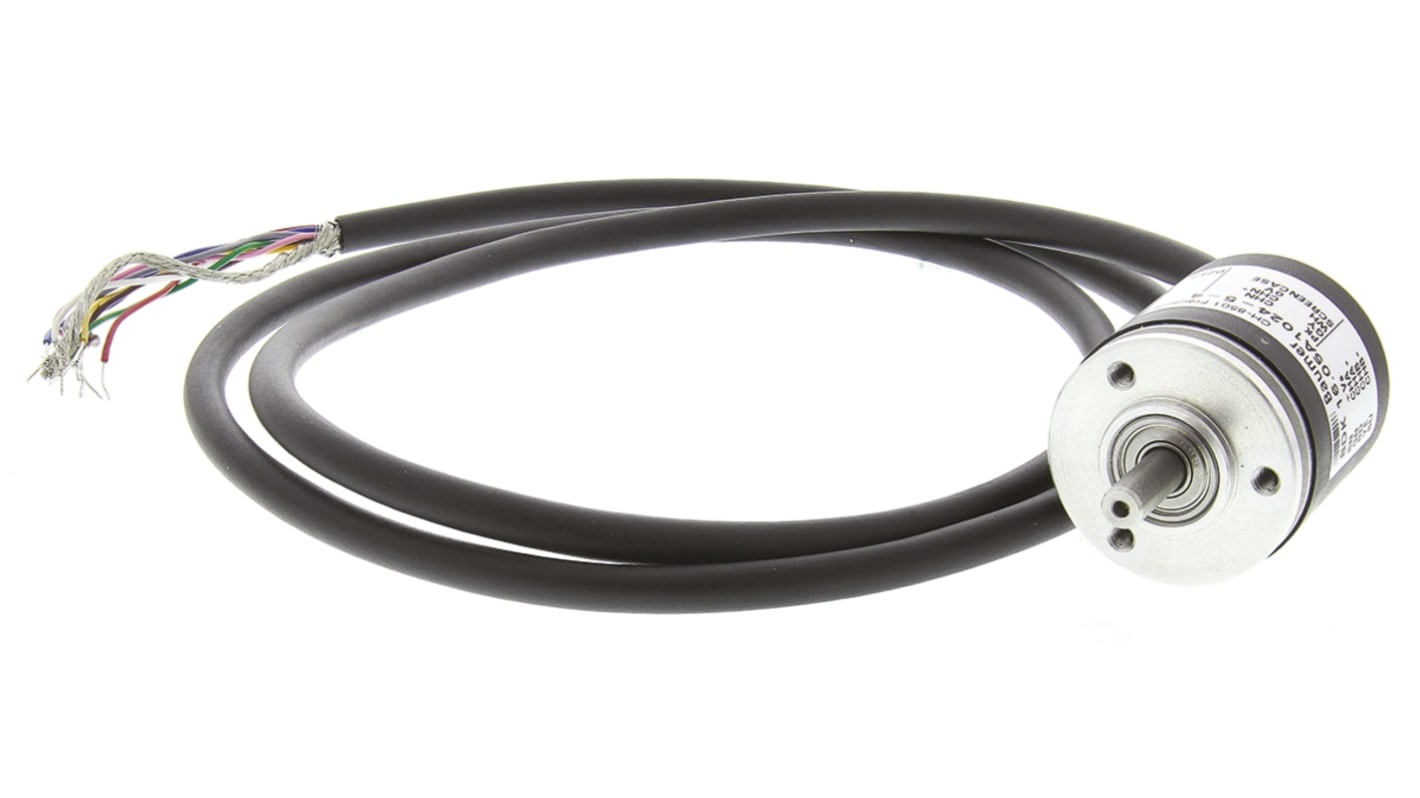 Baumer インクリメンタルエンコーダ 1024 オプティカル 軸径：5mm, BDK 16.05A1024-5-4