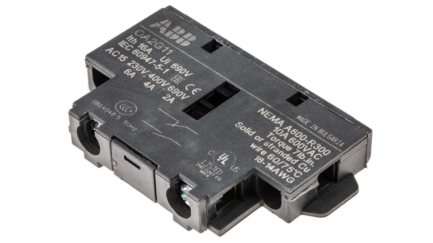 ABB Switch Disconnector Auxiliary Switch SPDT for Use with OT Series