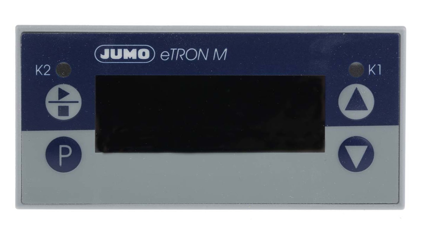 Termostato Jumo eTRON, 24 V c.a., 12 → 24 V c.c., 2 uscite 2 relè