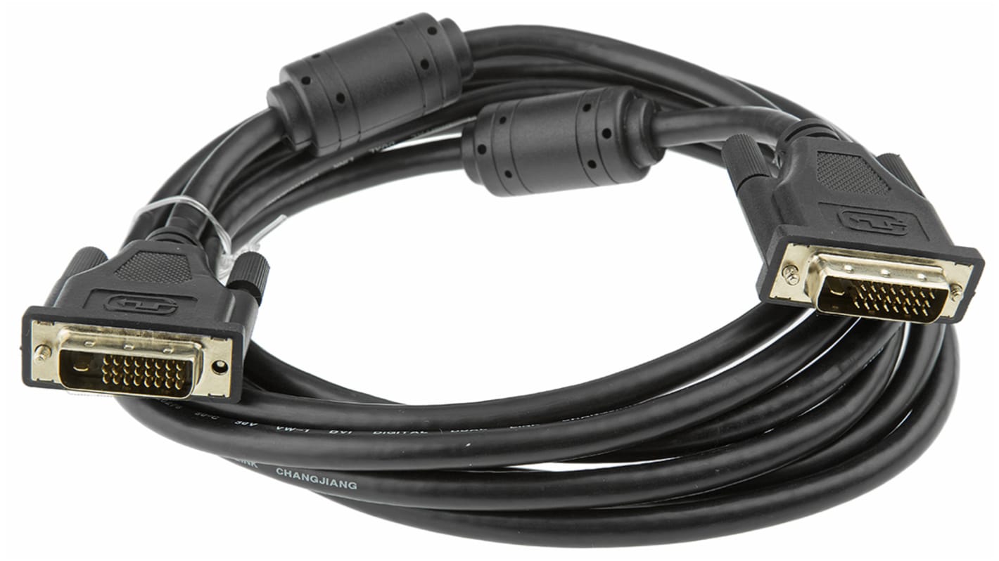 Roline, Male DVI-D Dual Link to Male DVI-D Dual Link  Cable, 3m