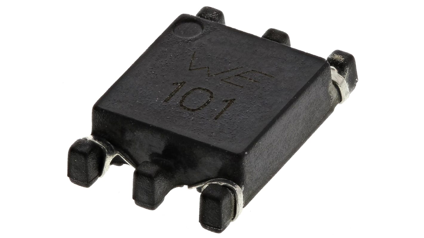 Wurth, WE-SL3 SMD Common Mode Line Filter with a Ferrite Core, 100 μH -30 → +50% Dual 500mA Idc