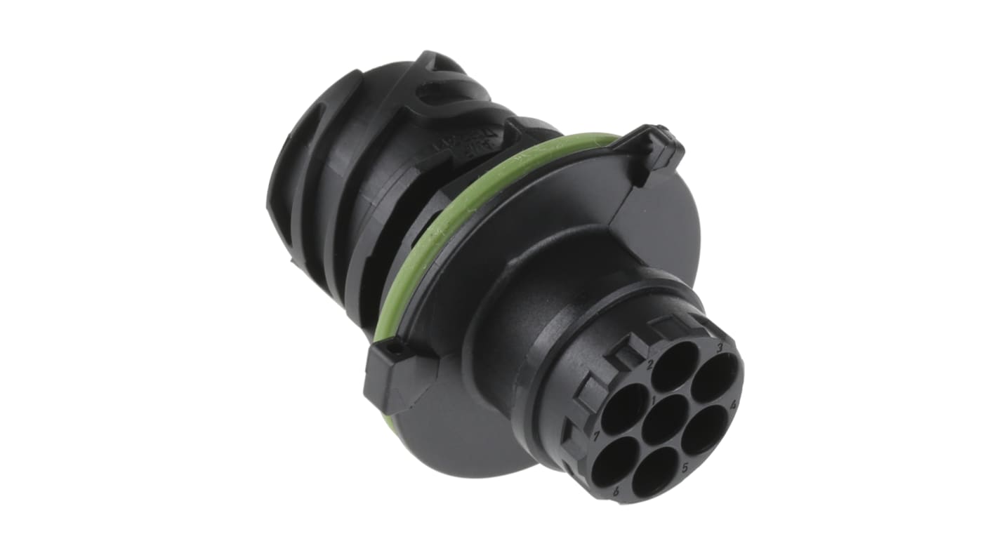 TE Connectivity Male Connector Housing, 11.4mm Pitch, 7 Way