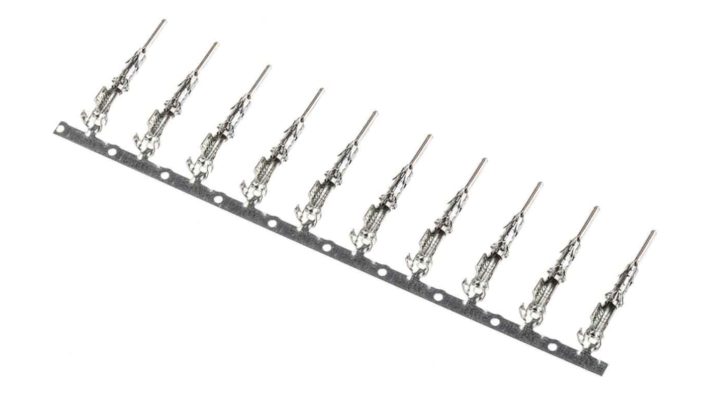 TE Connectivity Rundsteckverbinderkontakt Signal Stecker, für Systemsteckverbinder Serie 1,5 mm Crimp, 17 →
