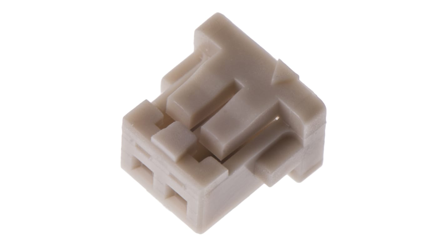 Hirose, DF13 Female Connector Housing, 1.25mm Pitch, 2 Way, 1 Row