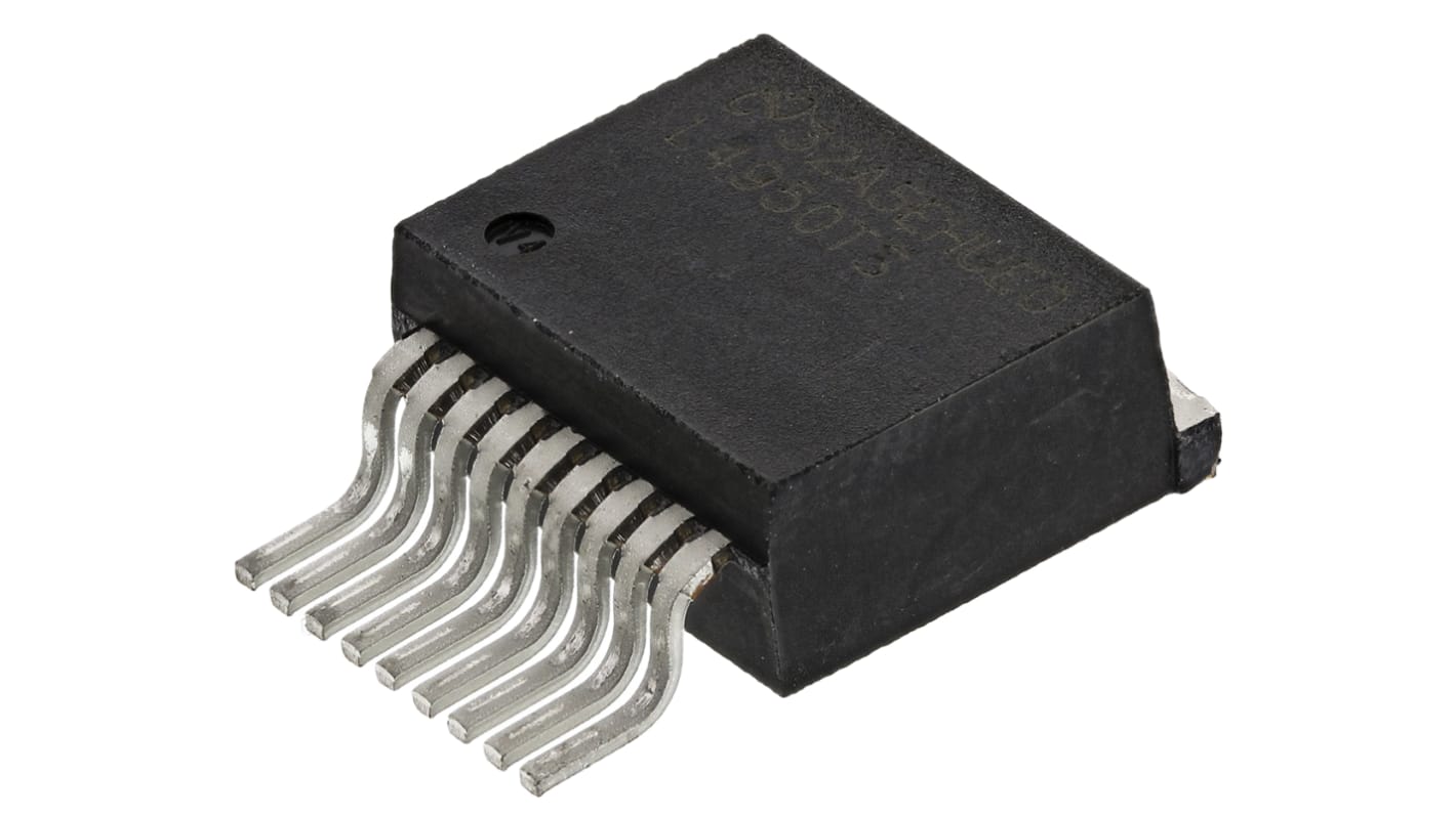Texas Instruments 音频放大器, 3.1W, A-B 级, 10针, 贴片安装, TO-263, 12 V, 15 V单电源, 用于扬声器