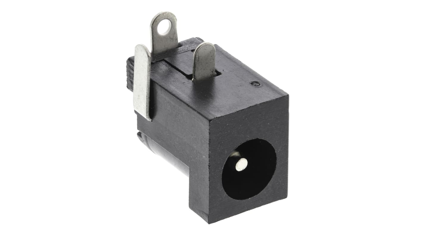 Conector de potencia industrial, Orientación Ángulo de 90° , 12 V, 3A