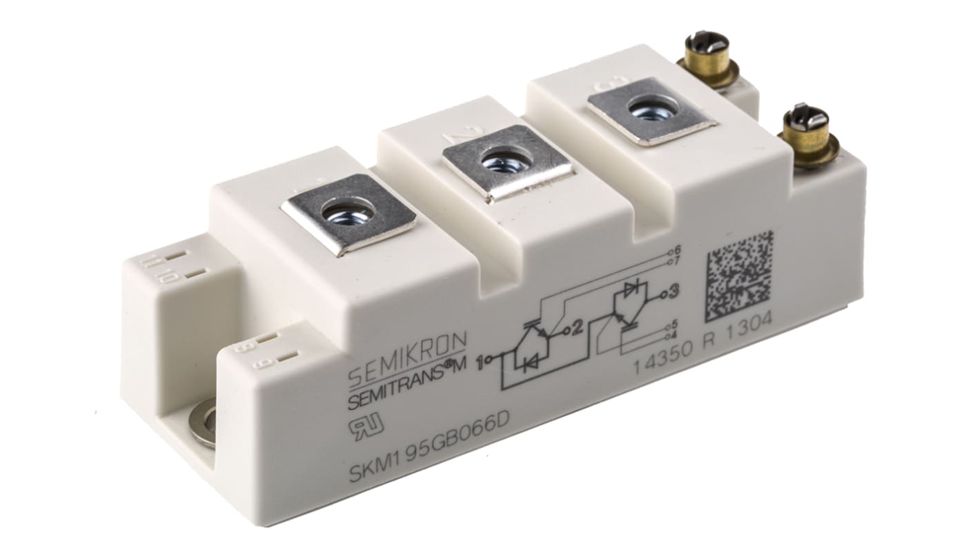 人気提案 SKM195GB066D | Semikron Danfoss SEMITRANS2 IGBTモジュール, N タイムセール