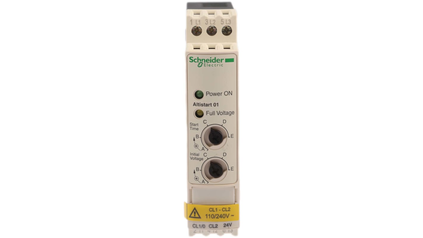 Schneider Electric Soft Starter, Soft Start, 1.1 kW, 480 V ac, 3 Phase, IP20