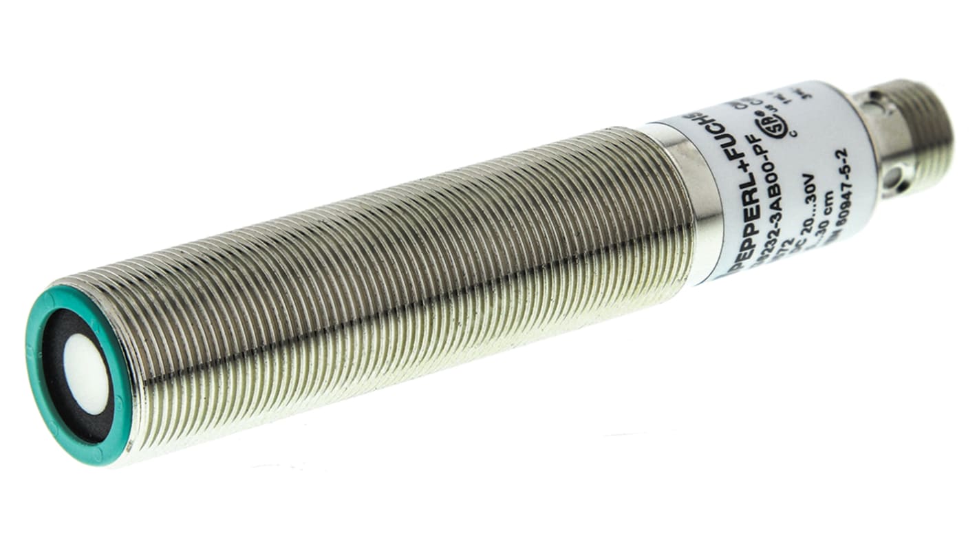 Rs-Online Sensore di prossimità Cilindro filettato Pepperl + Fuchs M18 rilevamento 30 mm 12 → 30 V c.c