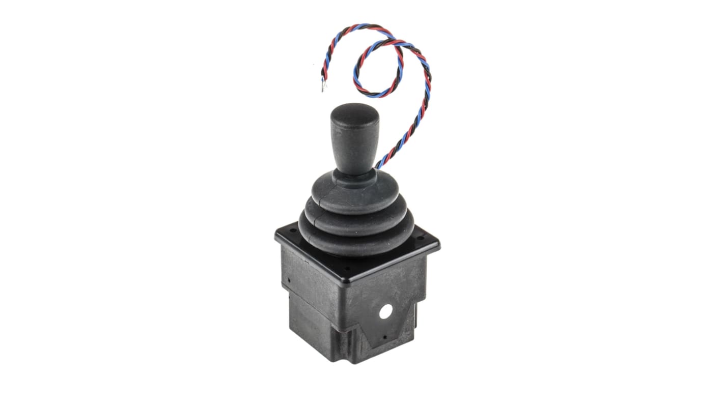 APEM Potenziometer-Joystick, 1-Achsen Potenziometrisch, IP 65 Griff Typ Knopf