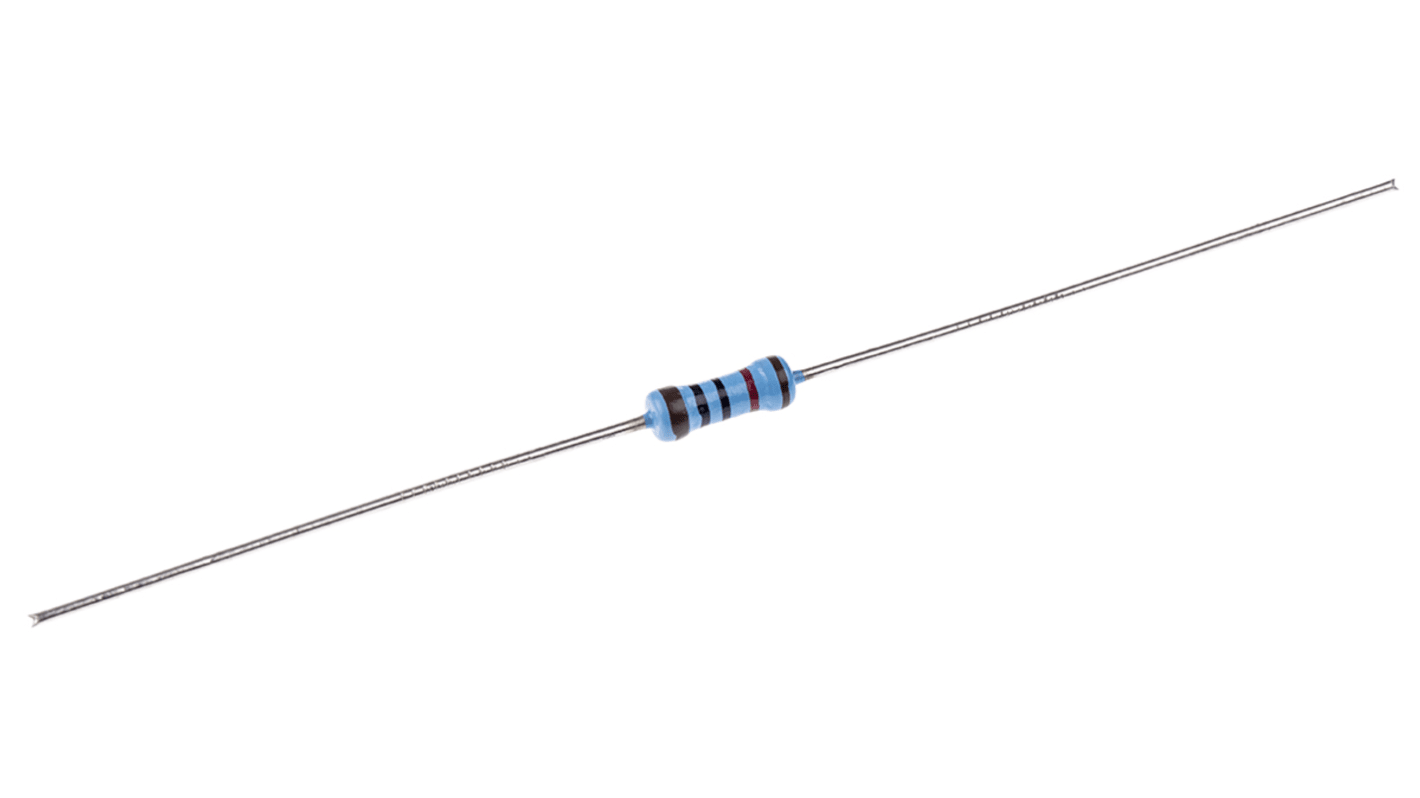 Vishay MBB0207 Series Axial Thin Film Fixed Resistor 120Ω ±1% 0.6W ±50ppm/°C