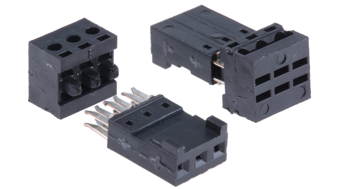 Stelvio Kontek 3-Way IDC Connector Socket for Cable Mount, 1-Row