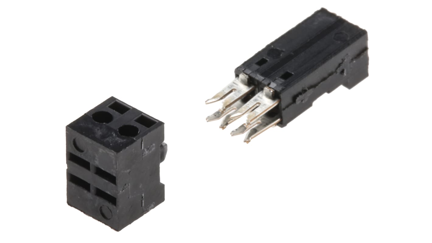 Stelvio Kontek IDC连接器, 母座, 2p, 2.54mm间距, 电缆安装, IDC端接, 直角, Autocom系列