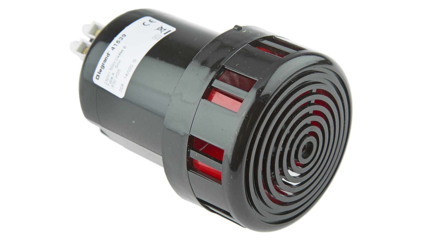 Legrand Surface Mount Buzzer, 230 V ac, 105dB at 1 m, AC